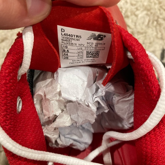 New balance 4040v5 baseball cleats - Picture 5 of 5